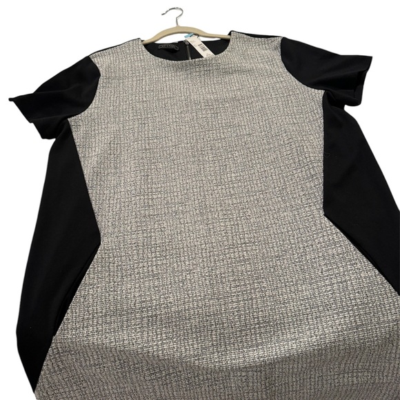 Metaphor dress in size XL black with gray tweed. Style is very slenderizing - Picture 6 of 7